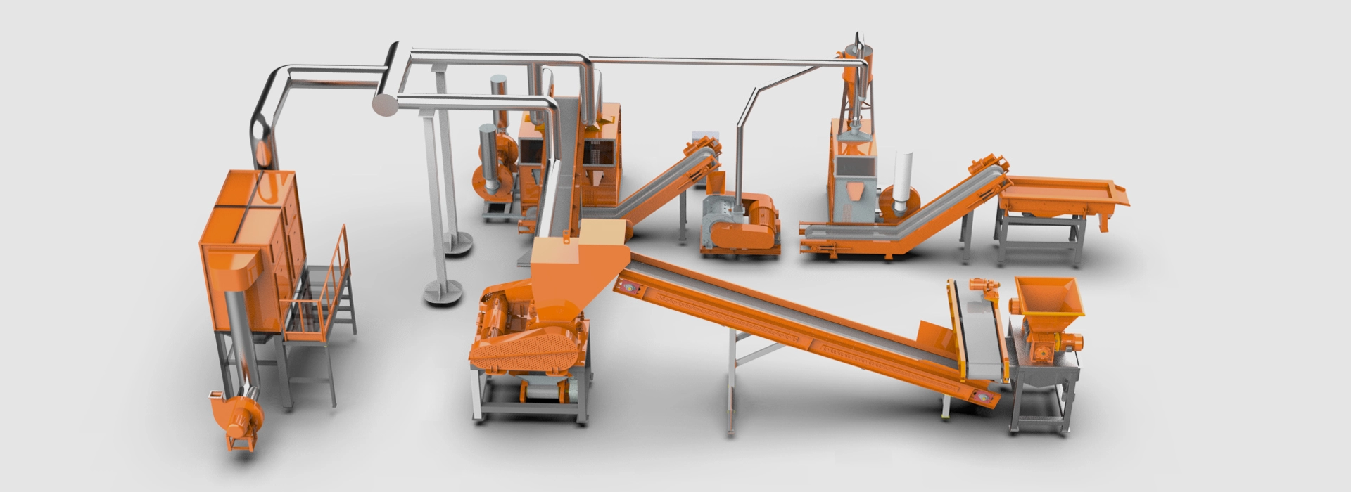 Recycling Equipment for ASR (Automotive Shredder Residue)