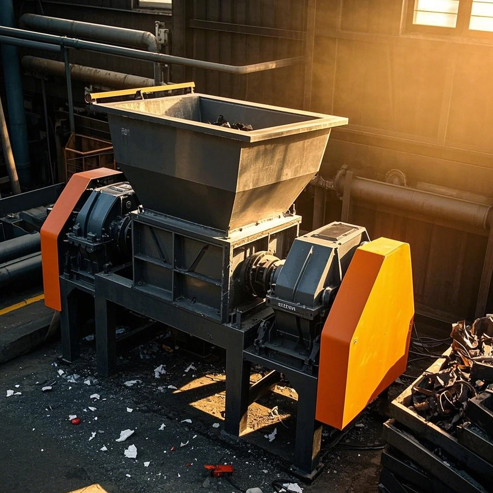 dual shear shredder