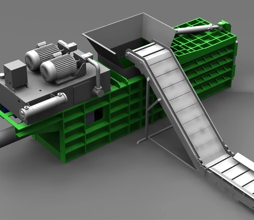 Paper & Plastic Baler Machine for Sale