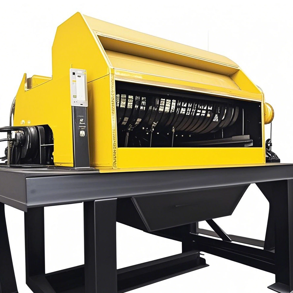 single shaft shredder machine