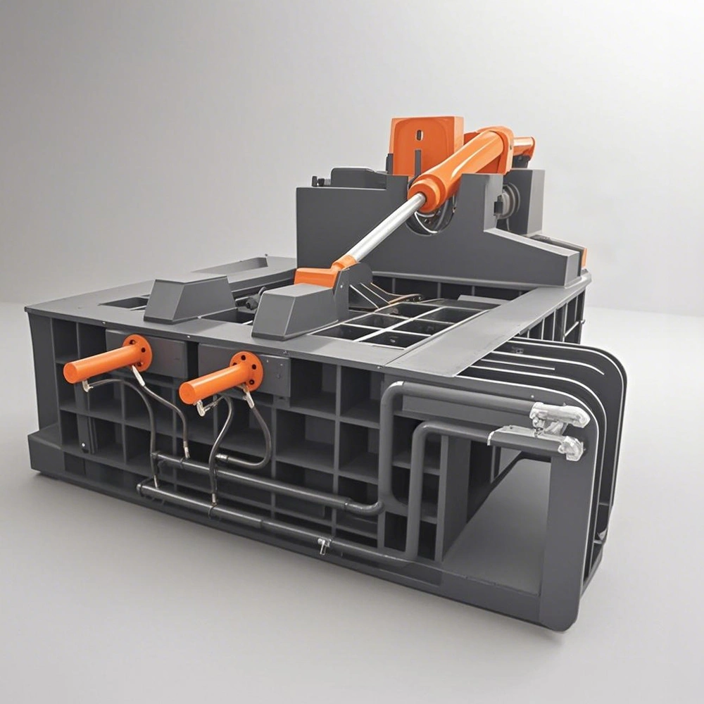 metal baler machine